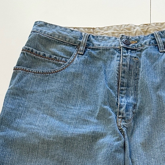 Pepe Streetwear Relaxed Fit Cotton Denim Blue Jean Shorts 38 waist near new - Picture 10 of 14